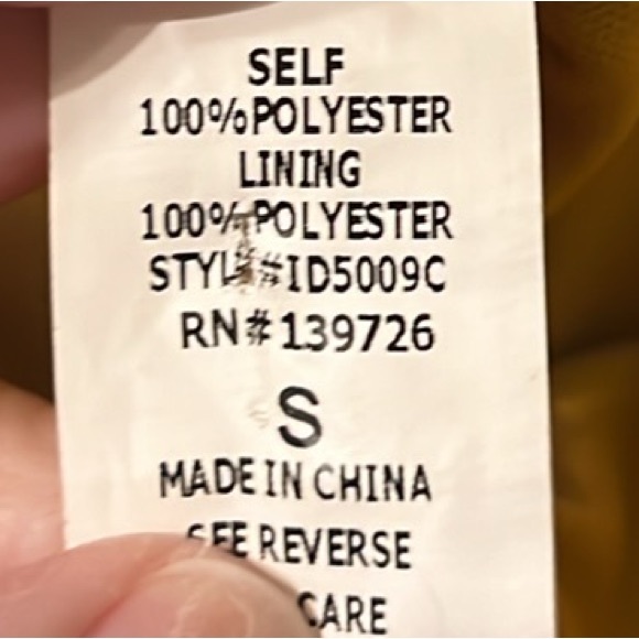 Honey Punch Yellow Lace Boho Romper / Maxi Dress, Size Small, EUC - Picture 15 of 17